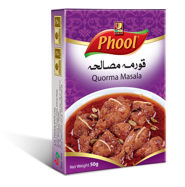 Quorma Masala 50g Pack Phool Spices